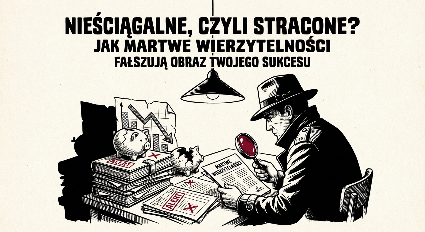 martwe wierzytelności - Ilustracja: Nieściągalne, czyli stracone? Jak martwe wierzytelności fałszują obraz sukcesu